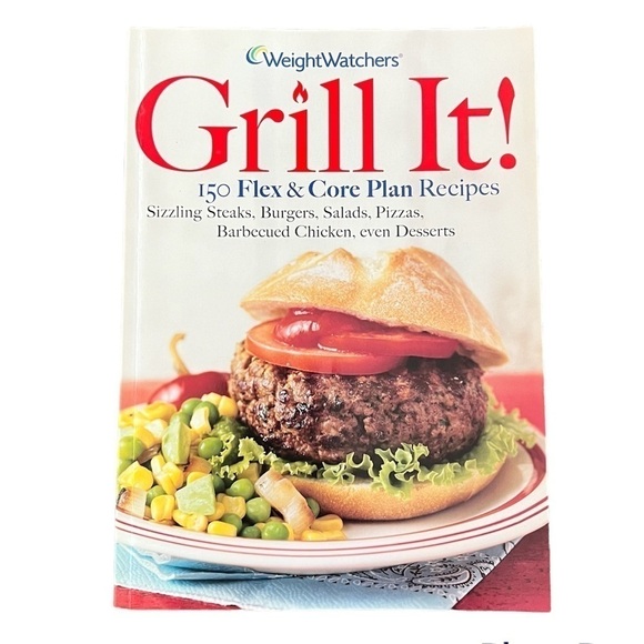 Weight Watchers Other - Weight Watchers Cookbook Grill It! Flex & Core Plan Recipes